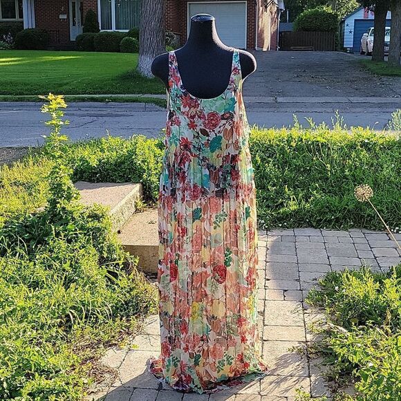 ALICE + OLIVIA floral printed maxi dress 👗Last Discount - Picture 4 of 16